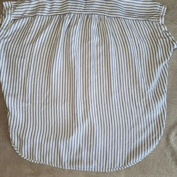 Madewell Central Shirt Dalton Stripe size small - Picture 10 of 15